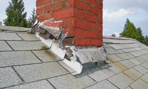 cleaning the chimney